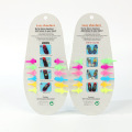 Custom Printed Free Size Colorful Fashion Sports Silicone Shoelace